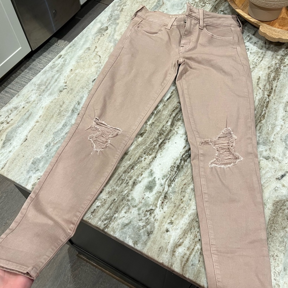 BLUSH American eagle pants